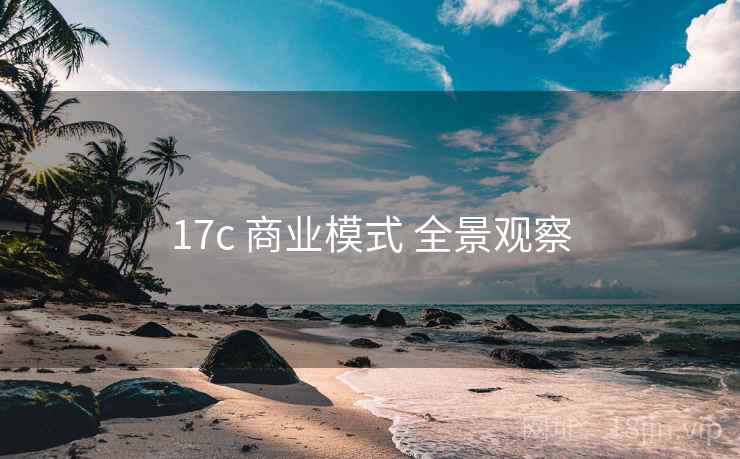 17c 商业模式 全景观察  第2张
