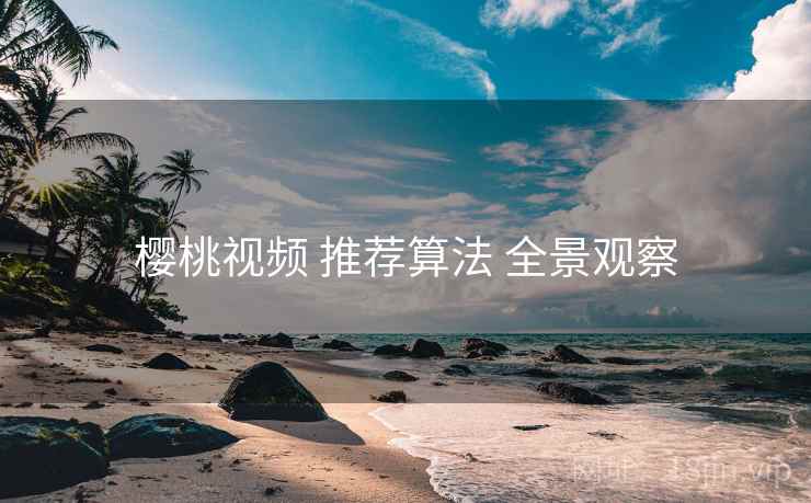樱桃视频 推荐算法 全景观察  第1张