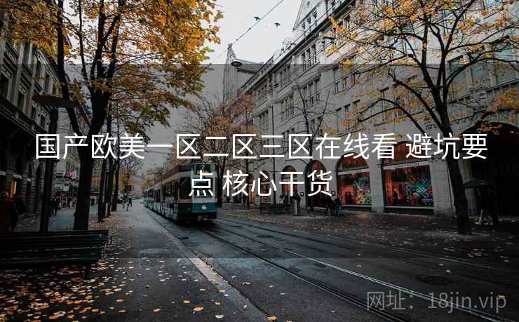 国产欧美一区二区三区在线看 避坑要点 核心干货  第1张