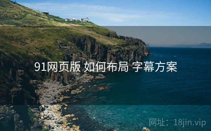 91网页版 如何布局 字幕方案  第2张