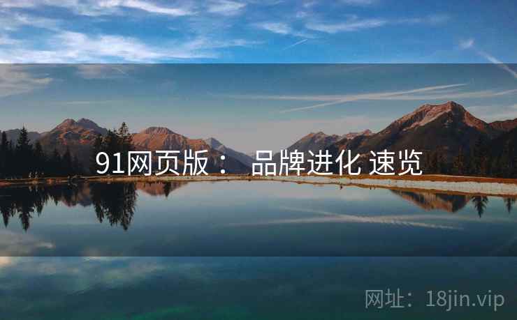 91网页版 ： 品牌进化 速览  第2张