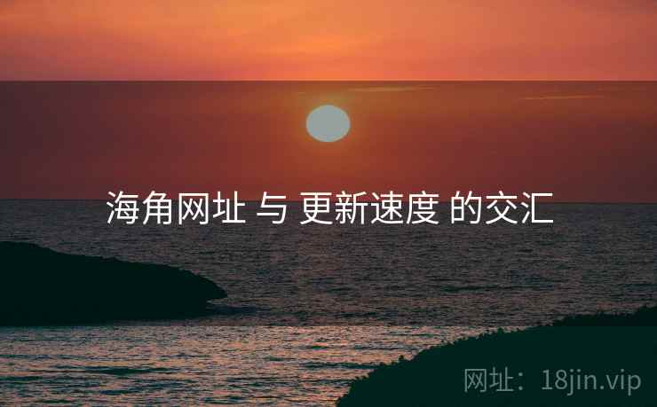 海角网址 与 更新速度 的交汇  第2张