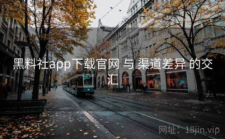 黑料社app下载官网 与 渠道差异 的交汇  第2张